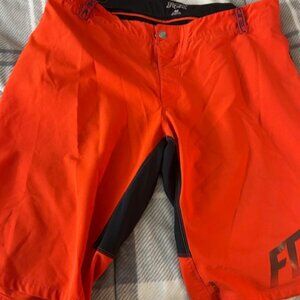 Men's FOX Indicator MTB shorts red- 40